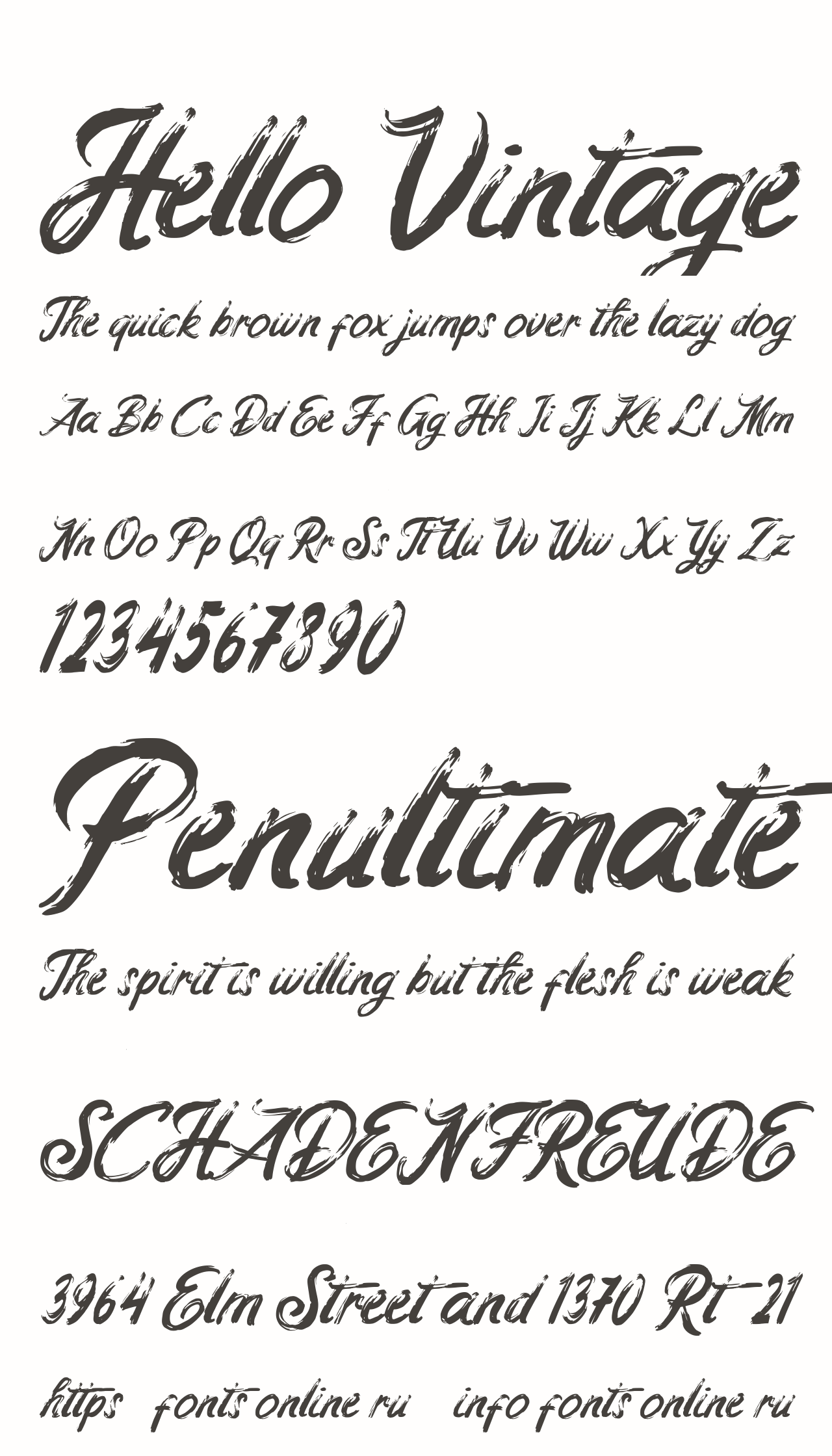 Hello Vintage Free Font Download